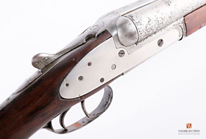 null Shotgun, manufacture artisanal stéphanoise, juxtaposed barrels of 68 cm gauge...