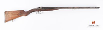 null Shotgun, manufacture of Stéphanoise HALIFAX licence DARNE, model n°3, mechanism...