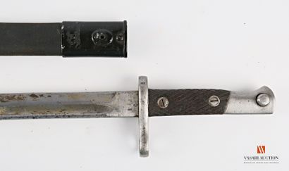 null Bayonet system MAUSER model 1913 for Spain, straight blade of 39,5 cm, marked...