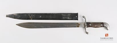 null Argentinian artillery machete model 1909, blade carp tongue of 37 cm, marked...