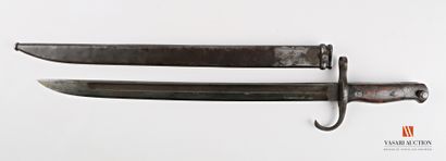 null Arizaka type 30 bayonet, straight blade of 39,6 cm, signed at the heel of a...