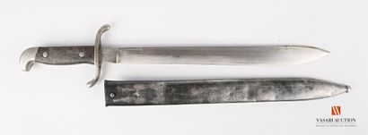 null Argentinian artillery machete model 1909, blade carp tongue 372 mm, marked E-A...