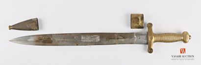 null Infantry sword model 1831, blade 48,8 cm, marked Talabot Paris, brass handle,...