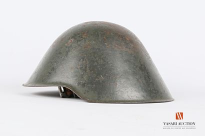 null German helmet model 1956, second type cap, original paint, wear, oxidation,...