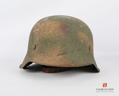 null Casque casque allemand modèle 42, marquage fabricant dans la nuquière ck1647...