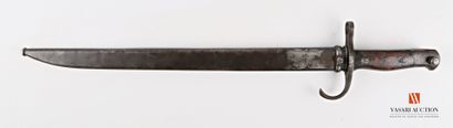 null Baïonnette Arizaka type 30, lame droite de 39,6 cm, signée au talon d'une étoile...