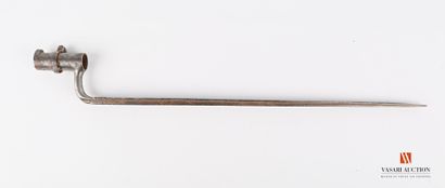 null Socket bayonet, 510 mm stamped blade, 67 mm socket, 21 mm, wear, oxidation,...