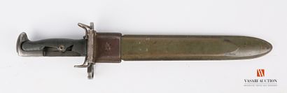 null Baïonnette américaine Garand M1, lame de 25 cm, marquée UFH (Union Fork & Hoe)...