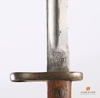 null Bayonet system MAUSER model 1913 for Spain, straight blade of 40 cm, marked...