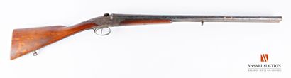 null Shotgun, manufacture stéphanoise L.CHARLIN & Co, juxtaposed barrels of 70 cm...