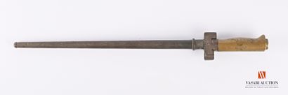 null Regulation bayonet model 1886 R.35, punched cruciform blade reduced to 34,7...