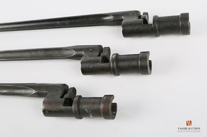 null Baïonnette cruciforme pour fusil Mosin-Nagant 1891, lame de 445 mm, finition...