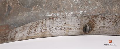 null Cuirasse de cuirassier modèle 1825, modèle troupe en acier fondu, plastron cintré...