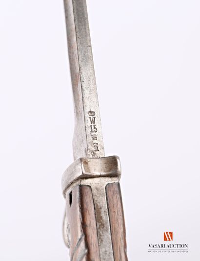 null German bayonet MAUSER model 98/05, blade carp tongue 36,6 cm, signed Simson...