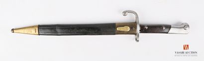 null Brazilian bayonet model 1908, 300 mm straight blade, marked Simson & C° Suhl...