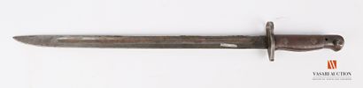 null British bayonet model P-1907, blade 42,4 cm, marked 1907 and numerous punches,...