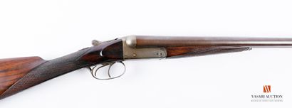 null Hammerless shotgun, made in Saint-Etienne by RONCHARD-CIZERON, 73 cm Damascus...