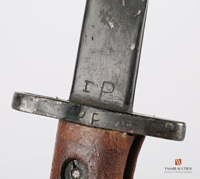 null British bayonet n°1 Mk II, blade 29,5 cm, marked JU (Jhelum Arsenal) and 1 44...