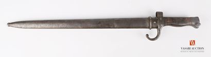 null Bayonet sword model 92, 400 mm straight blade, with throat, riveted plates,...