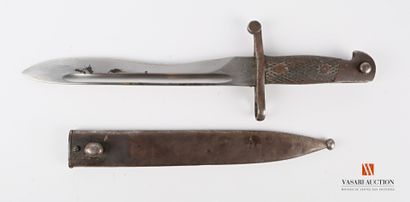 null Spanish bayonet-machete model 41, blade "bolo" of 25 cm, signed at the heel...