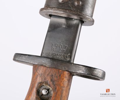 null Baïonnette britannique modèle P-1907, lame de 43,2 cm, marquée Wilkinson 1907...