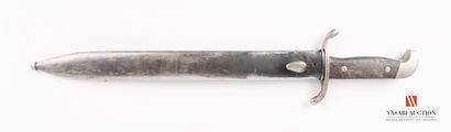 null Argentinian artillery machete model 1909, blade carp tongue 372 mm, marked E-A...