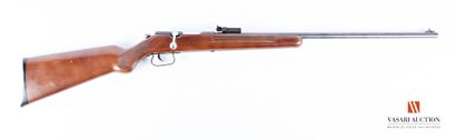 null Single-shot bolt action rifle, calibre 22 Long Rifle, handmade in Saint-Etienne,...