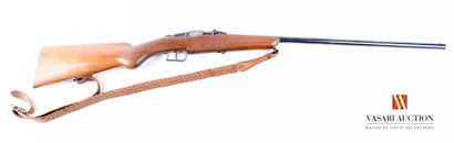 null Garden rifle, Warnant system mechanism, 62 cm barrel 14 mm calibre, light wood...