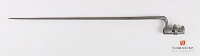 null Bayonet with socket type Chassepot gendarmerie, blade 55 cm, socket 67 mm, 18...