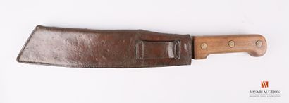 null Senegalese skirmisher's knife model 1916 (first type), 36 cm blade, riveted...