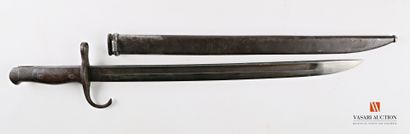 null Arizaka type 30 bayonet, straight blade of 39,6 cm, signed at the heel of a...