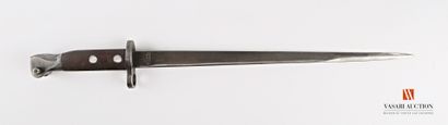 null Baïonnette hollandaise Mannlicher modèle 1895, lame droite de 35,5 cm, signée...