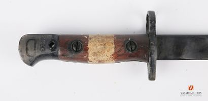 null British bayonet n°1 Mk II, 30 cm blade, marked GRI under crown (Georgius Rex...