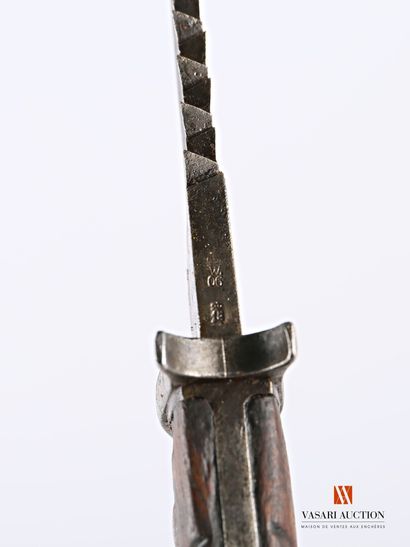 null German bayonet MAUSER model 98/05, pioneer model with 36 cm carp tongue blade...