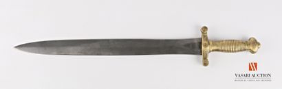 null Infantry sword model 1831, blade 49,2 cm, marked on the heel Thiébaud 1832,...