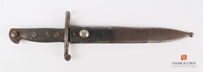 null baïonnette-machette espagnole modèle 41, lame « bolo » de 25 cm, signée au talon...