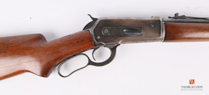 null Winchester model 71 lever action rifle, "Rifles" version with 24 inch (61 cm)...