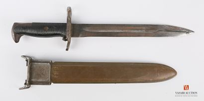 null American bayonet Garand M1, 25 cm blade, marked AFH (American Fork & Hoe) and...
