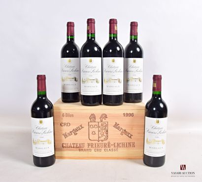 null 6 bouteilles	Château PRIEURÉ LICHINE	Margaux GCC	1996

	Présentation et niveau,...