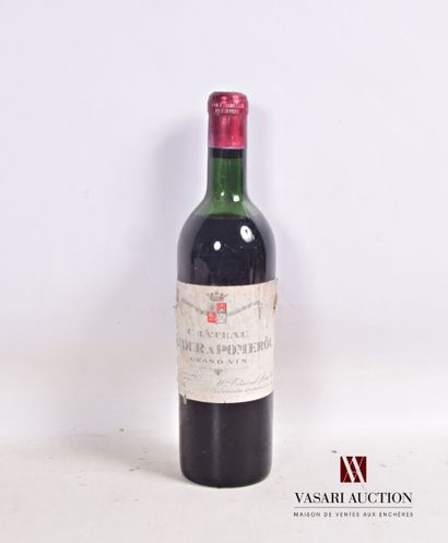 1 bouteille	Château LATOUR A POMEROL	Pomerol	1955

	Et....