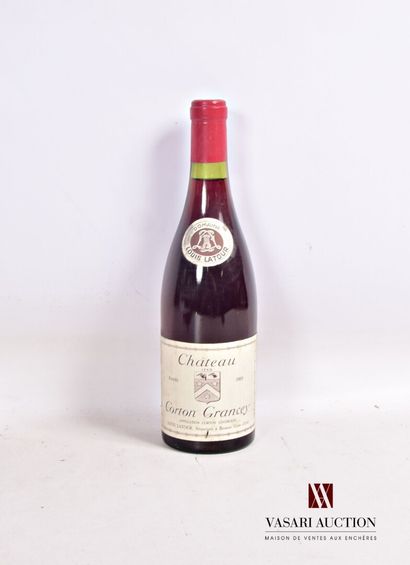 null 1 bouteille	Château CORTON GRANCEY mise Dom. Louis Latour nég.		1966

	Et. un...