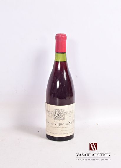 null 1 bouteille	CORTON Clos de la Vigne au Saint mise L. Latour nég.		1962

	Et....