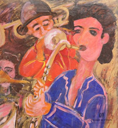 null PASSANITI Francesco (né en 1952)

Joueur de saxophone

Huile sur panneau

Non...