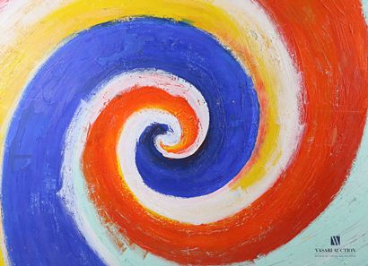 null PASSANITI Francesco (born in 1952)

Spiral

Mixed media 

Unsigned

150 x 150...