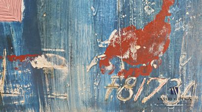 null PASSANITI Francesco (born in 1952)

The blue cat

Oil on panel

Signed F81734...