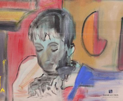 null PASSANITI Francesco (born in 1952)

Young boy dreaming 

Oil on canvas

Unsigned

(traces...