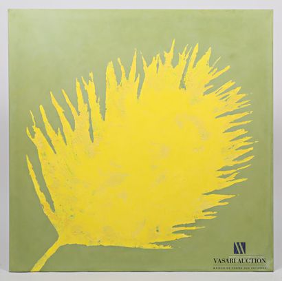 null PASSANITI Francesco (born in 1952)

Yellow flower on green background

BEFUP...