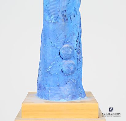 null PASSANITI Francesco (born in 1952)

The blue stump with golf balls and inscriptions...