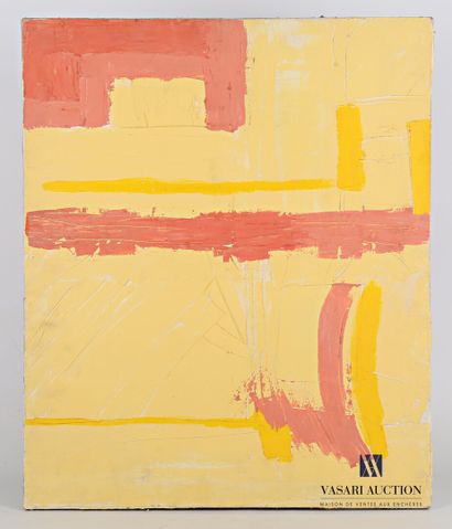 null PASSANITI Francesco (né en 1952)

Composition abstraite jaune et rose incarnadin

Huile...