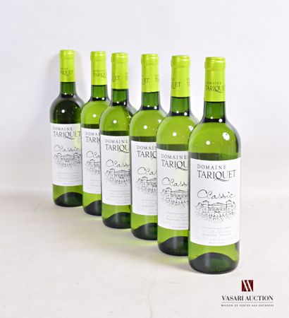 null 6 bottles CÔTES DE GASCOGNE white "Classic" mise Dom. Tariquet 2020

	Presentation,...